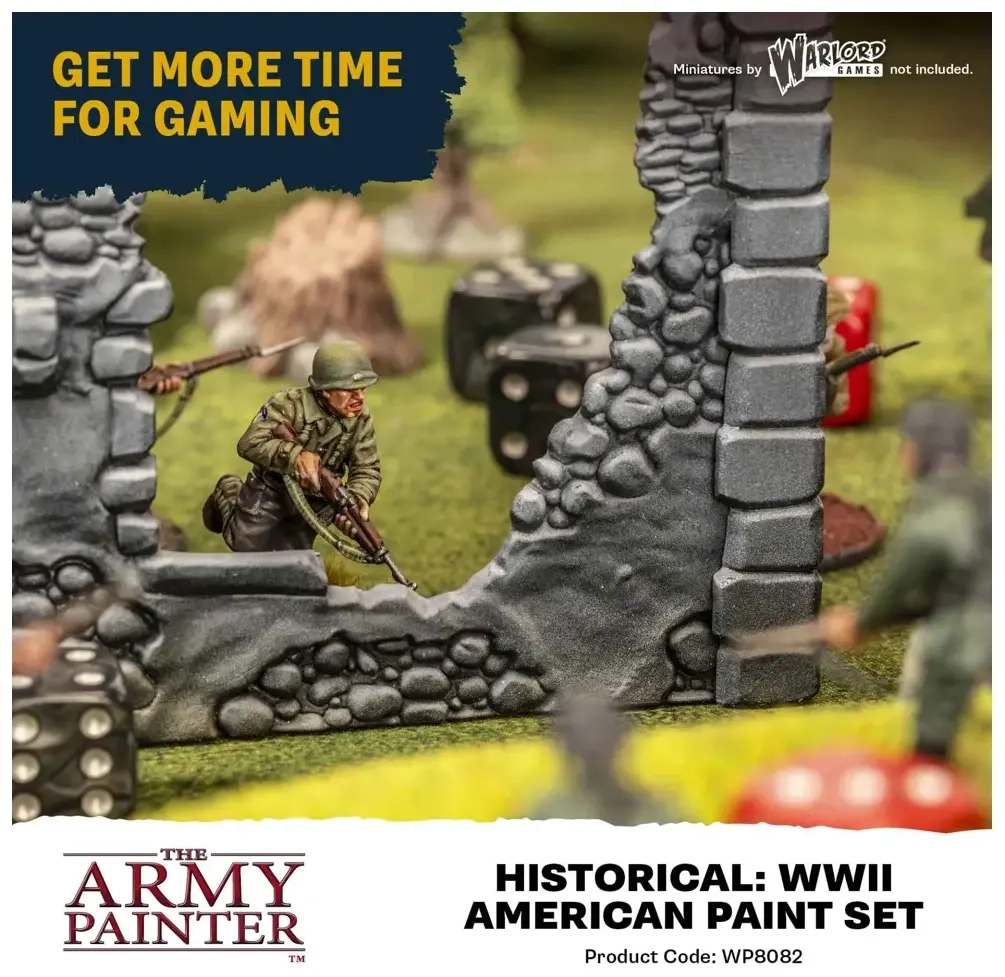 The Army Painter - Warpaints Historical WWII American Paint Set