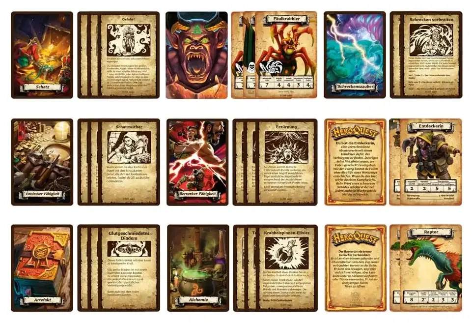 Avalon Hill HeroQuest Der Dschungel von Delthrak Abenteuerpack - DE