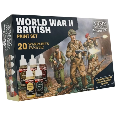 The Army Painter - Warpaints Historical WWII British Paint Set