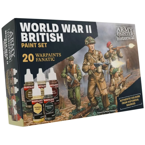 The Army Painter - Warpaints Historical WWII British Paint Set