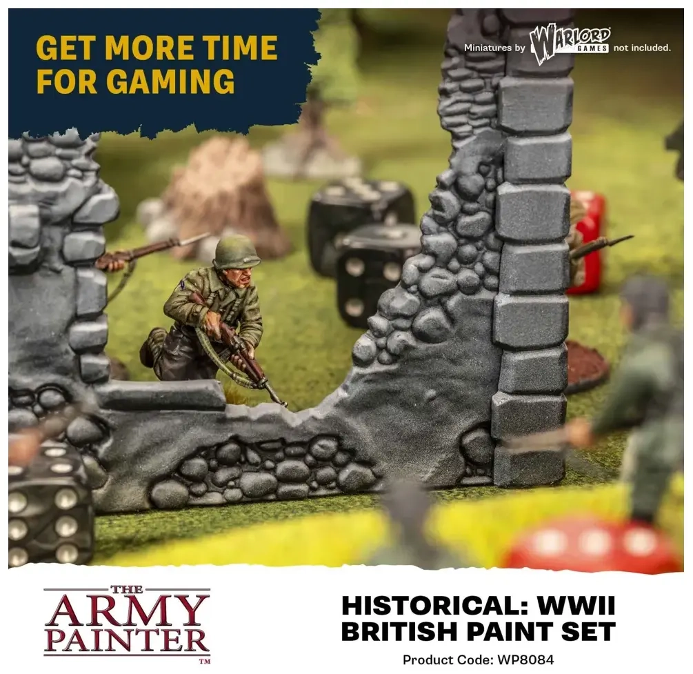The Army Painter - Warpaints Historical WWII British Paint Set