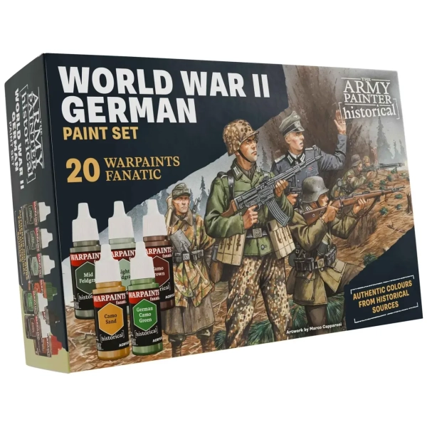 The Army Painter - Warpaints Historical WWII German Paint Set