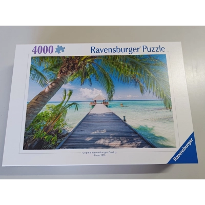 Traumstrand auf den Malediven (Leicht defekte Verpackung)