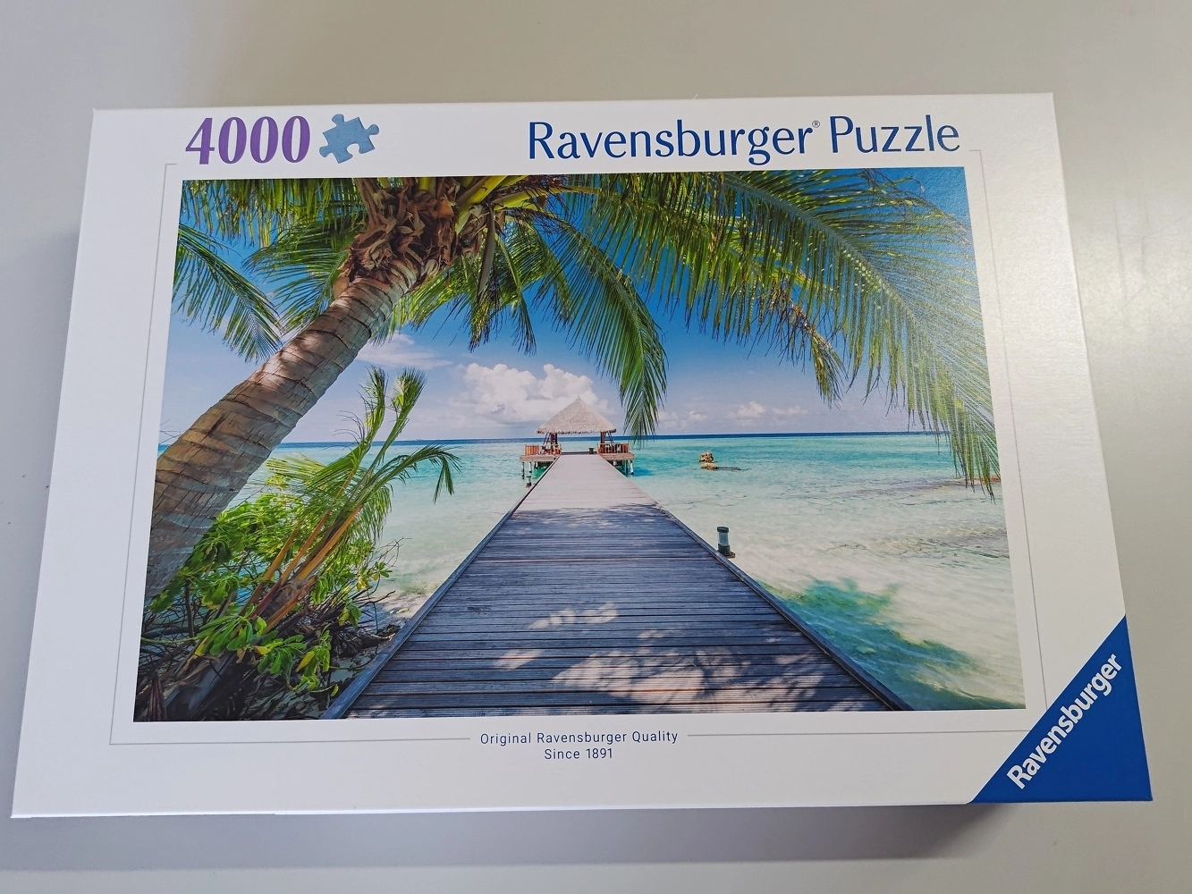 Traumstrand auf den Malediven (Leicht defekte Verpackung)