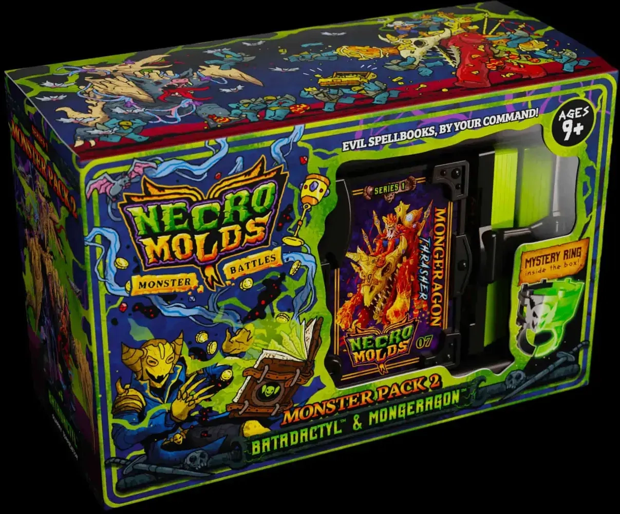 Necromolds Monster Pack 2 Batadactyl & Mongeragon