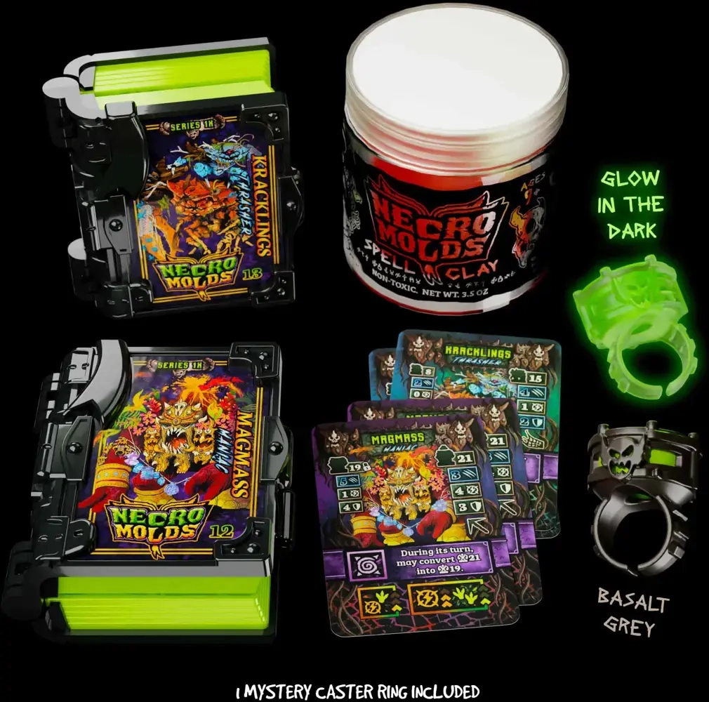 Necromolds Monster Pack 5 Magmass & Kracklings