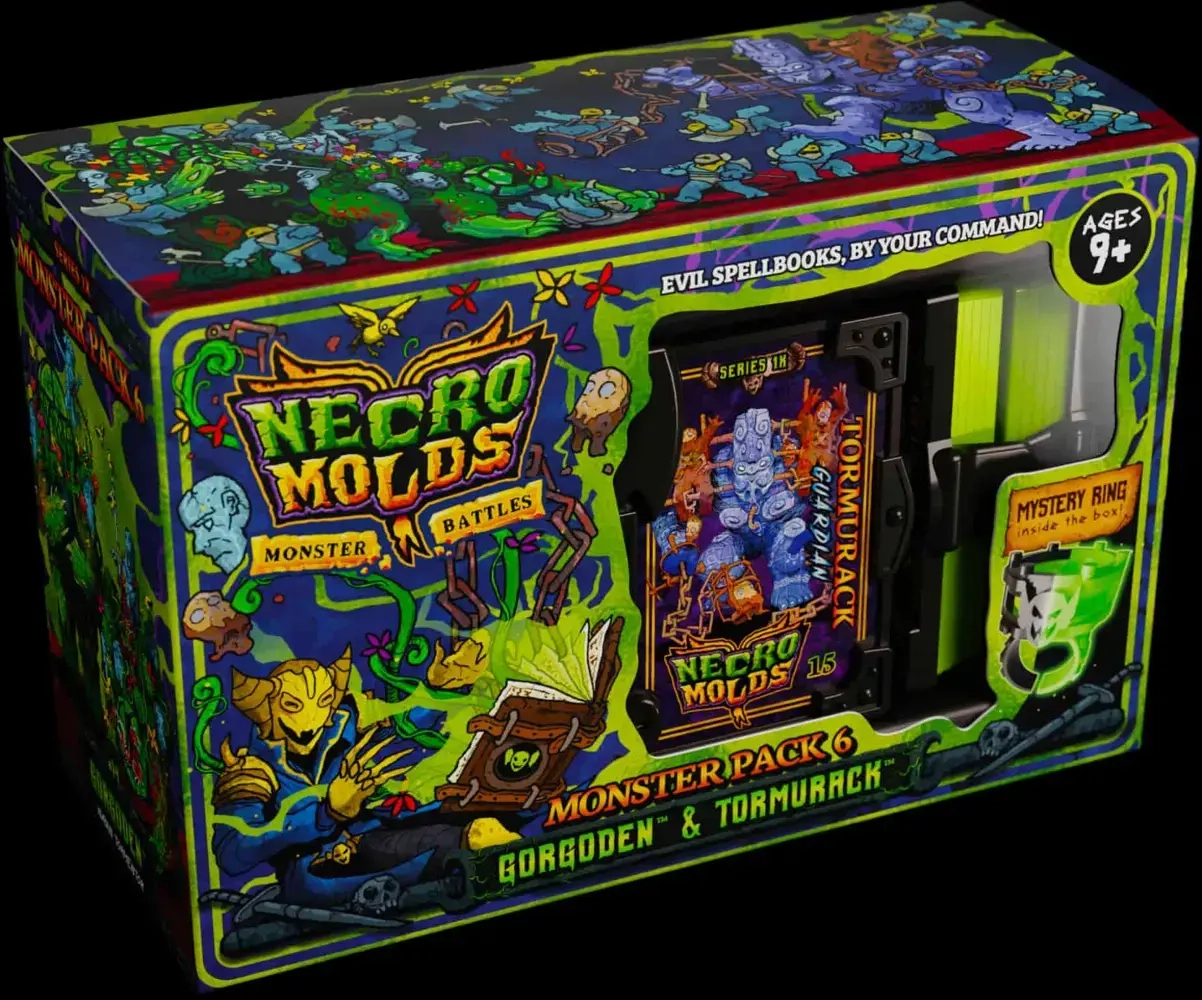 Necromolds Monster Pack 6 Gorgoden & Tormurack