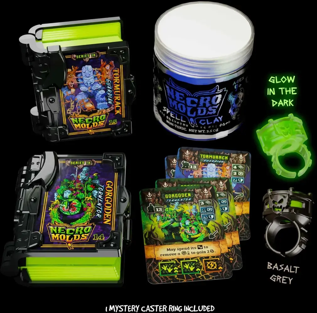 Necromolds Monster Pack 6 Gorgoden & Tormurack
