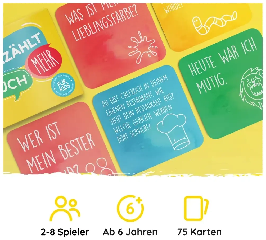 Erzählt euch mehr für Kids