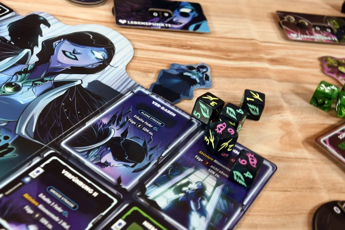 Dice Throne - Outcasts: Rabenfürstin vs. Totenbeschwörer - DE