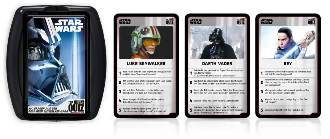 Top Trumps Quiz – Star Wars