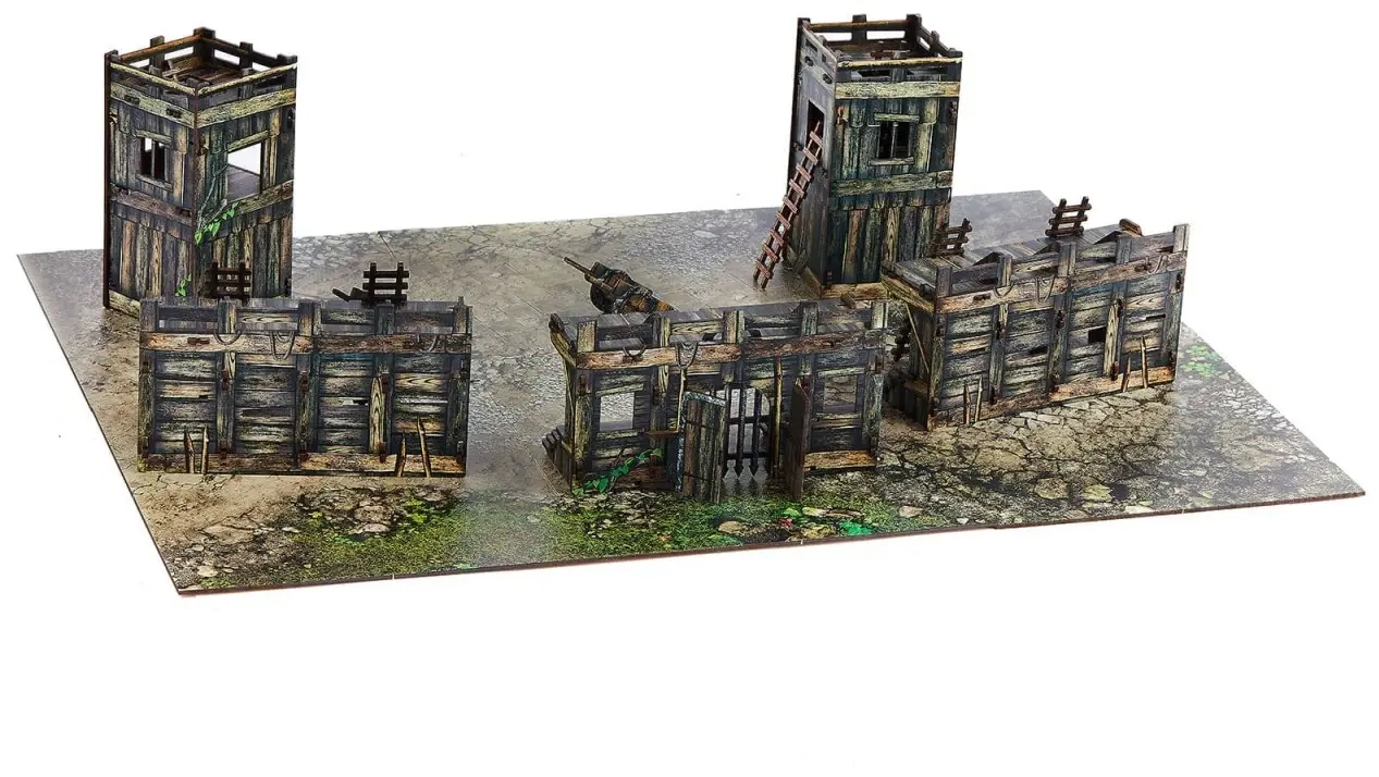 e-Raptor Constructions - Wooden Barrier