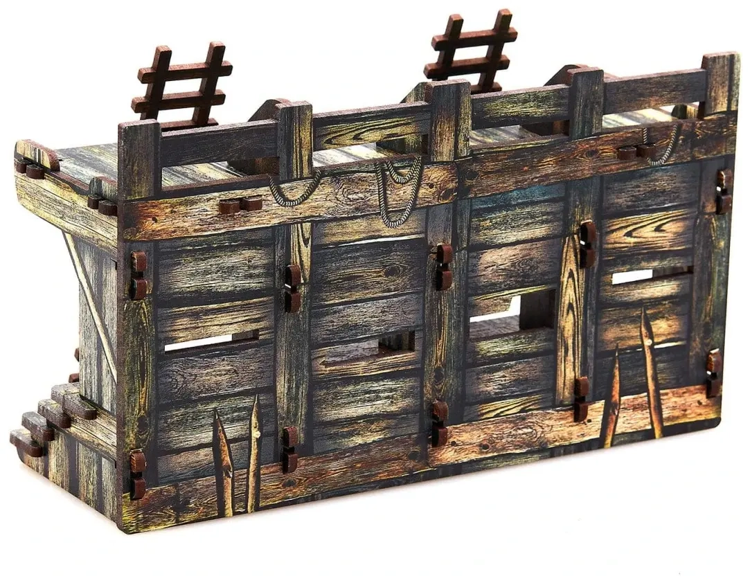 e-Raptor Constructions - Wooden Barrier