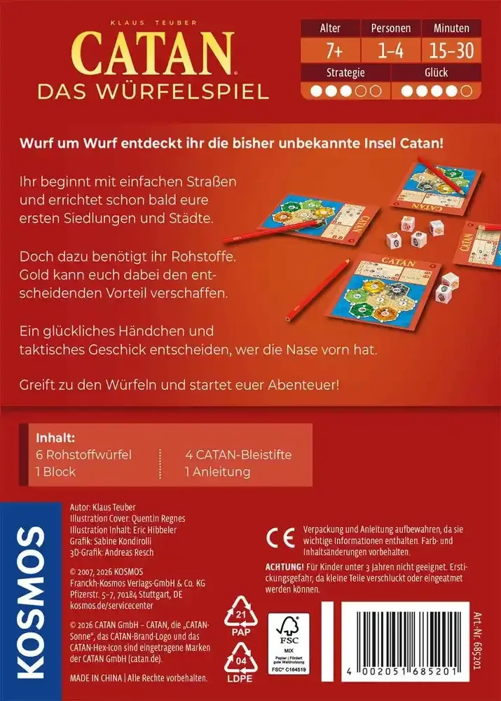 CATAN - Das Würfelspiel - DE