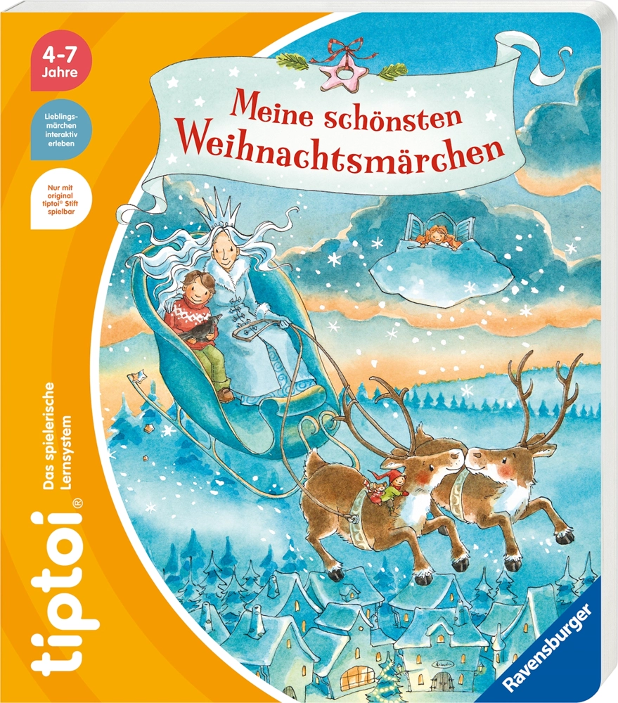 tiptoi Meine schönsten Weihnachtsmärchen, Lernbuch