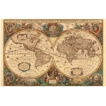 Historische Weltkarte 