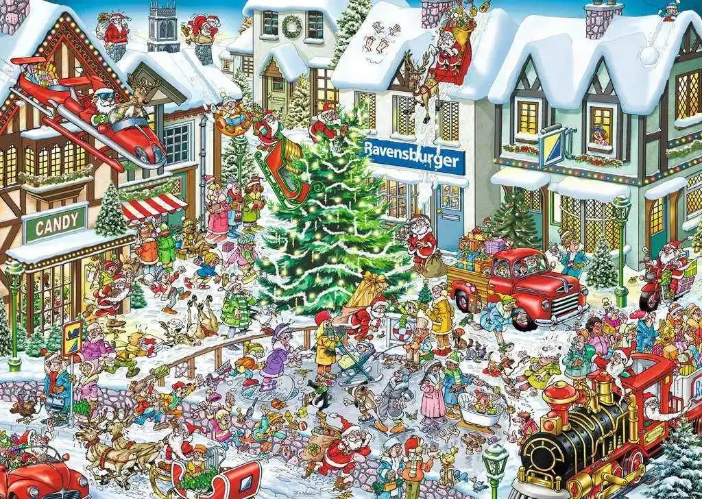 Wimmelbild Weihnachten - Ray Nicholson