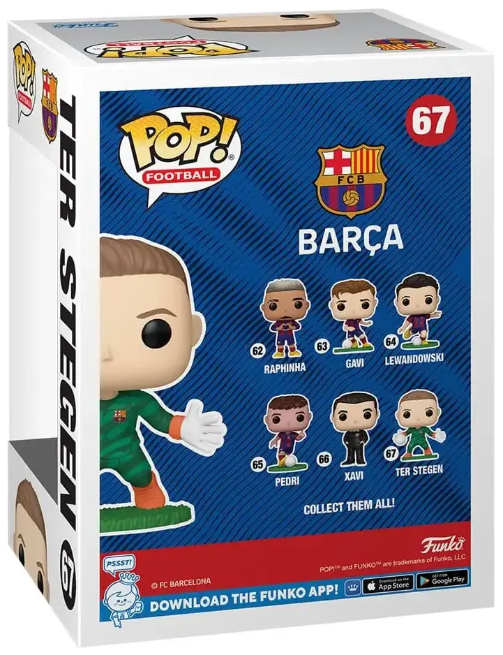 Funko POP! Football: Barcelona - Ter Stegen