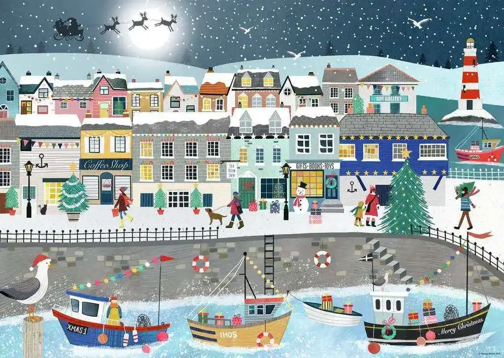 Weihnachten am Hafen