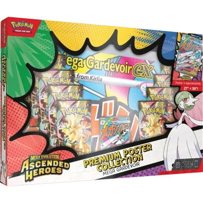 Pokémon ME02.5 - Ascended Heroes - Premium-Poster Collection Set: Mega Gardevoir - EN