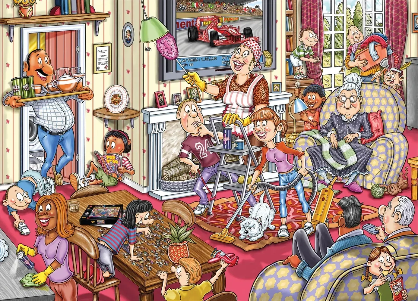 Endlich Frühling - Wasgij Retro Mystery 10