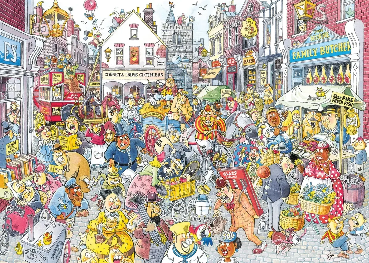 Ärger auf der Hauptstrasse - Wasgij Retro Destiny 10