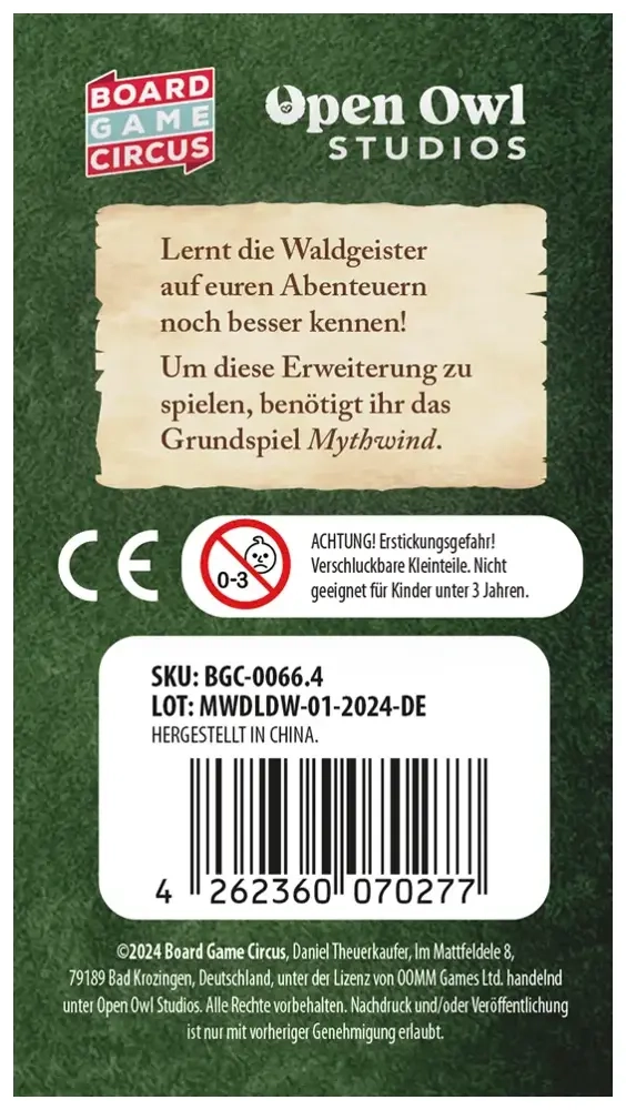 Mythwind - Das Leben der Waldgeister - Minierweiterung
