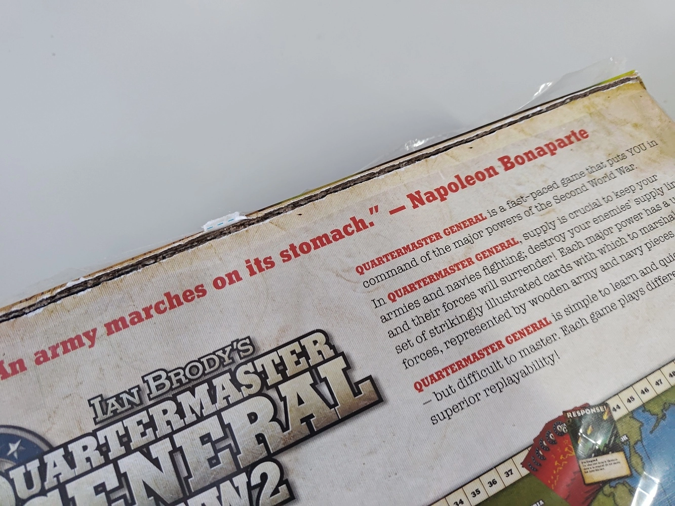 WW2 Quartermaster General 2nd Edition - EN (Defekte Verpackung)