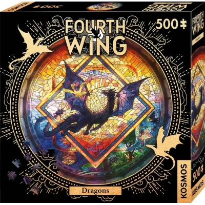 Fourth Wing – Dragons 500 Teile Puzzle