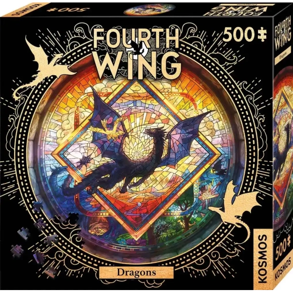 Fourth Wing – Dragons 500 Teile Puzzle