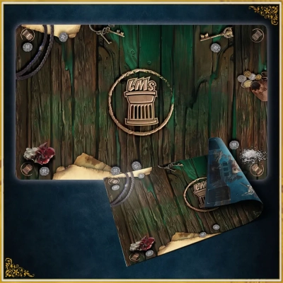 Requiem Downfall of Magic Double-sided Playmat