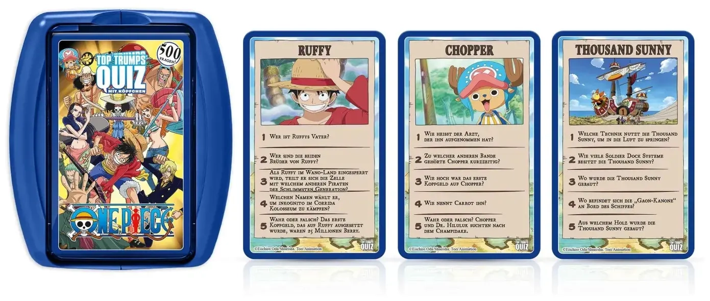 Top Trumps Quiz – One Piece
