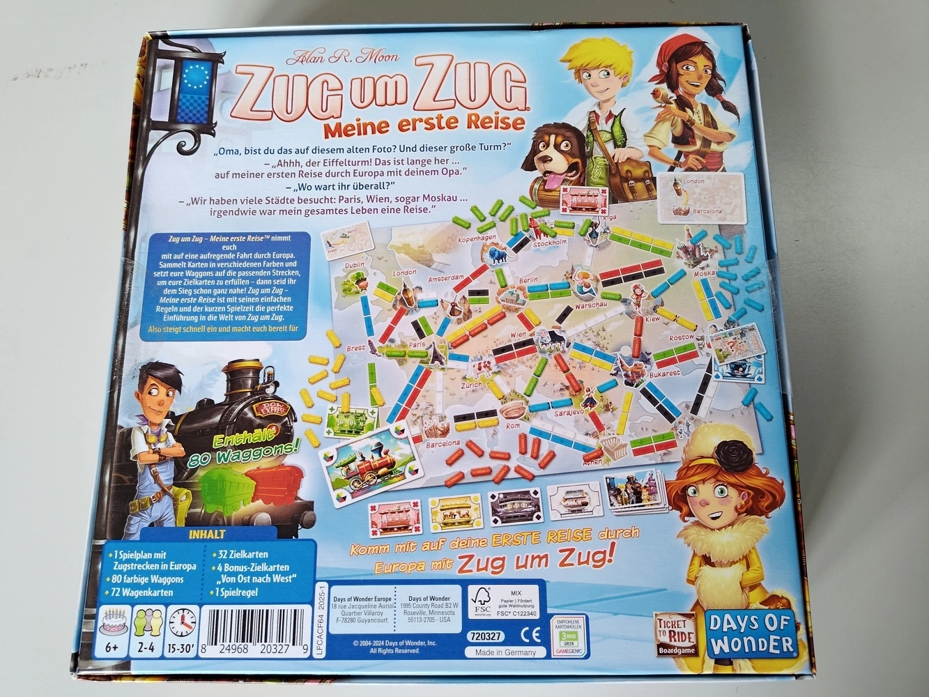 Zug um Zug - Meine erste Reise (Defekte Verpackung)