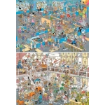 Der Baumarkt & Das Renovierungsprojekt - Jan van Haasteren - 2x 1000 Teile