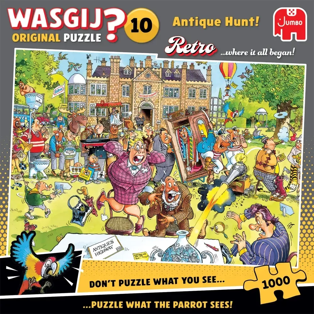 Antiquitätenjagd - Wasgij Retro Orginal 10