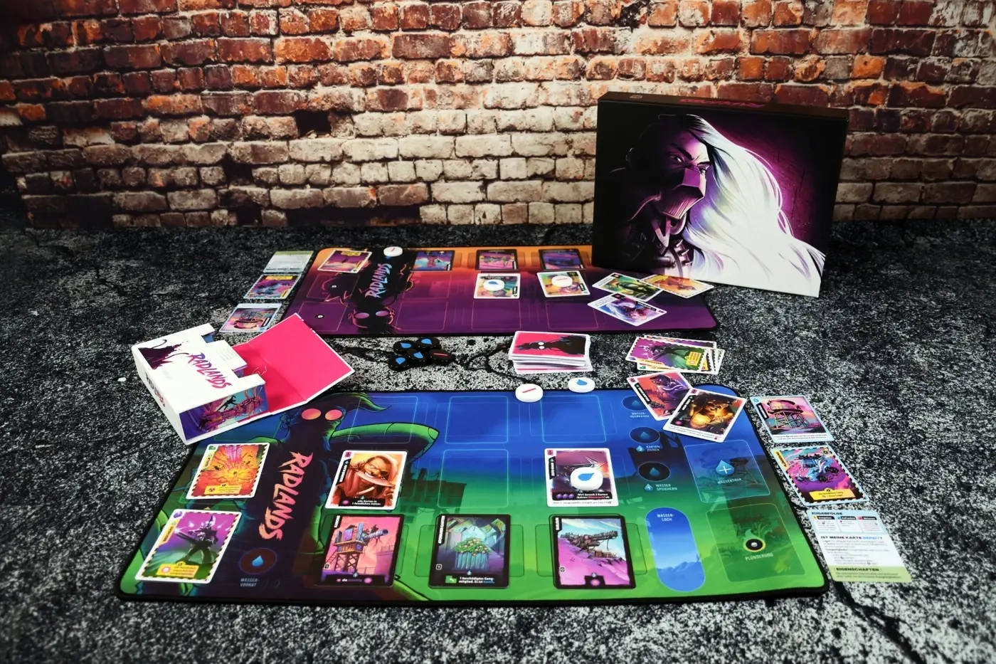 Radlands - Super Deluxe Big Box inkl. Spielmatten