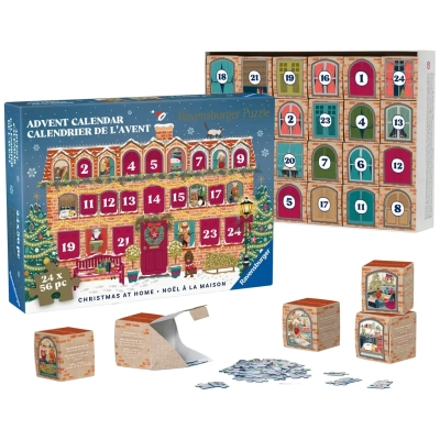 Puzzle Advent Kalender – Christmas at Home