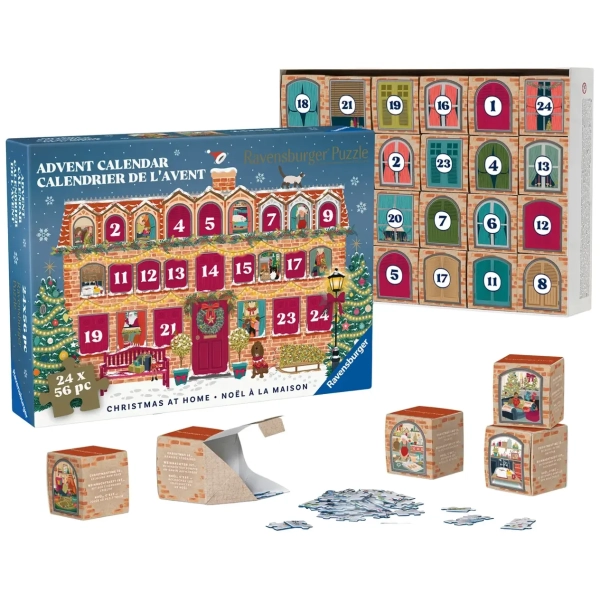 Puzzle Advent Kalender – Christmas at Home