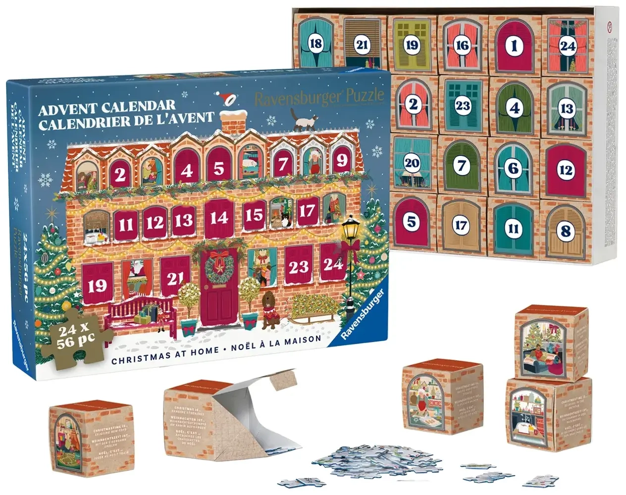 Puzzle Advent Kalender – Christmas at Home