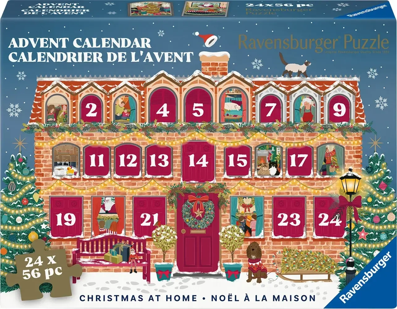 Puzzle Advent Kalender – Christmas at Home