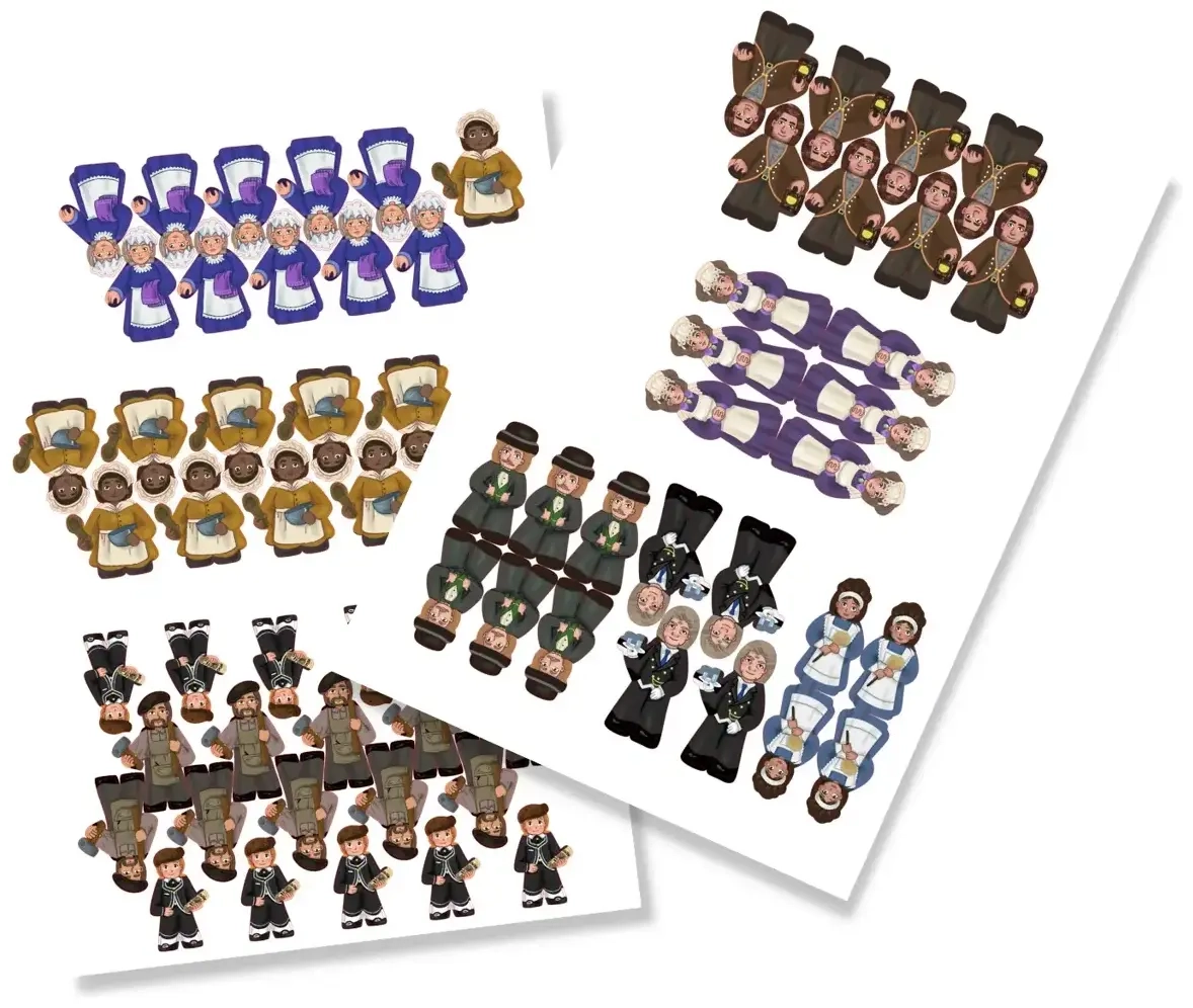 Obsession - Upstairs Downstairs Stickerpack