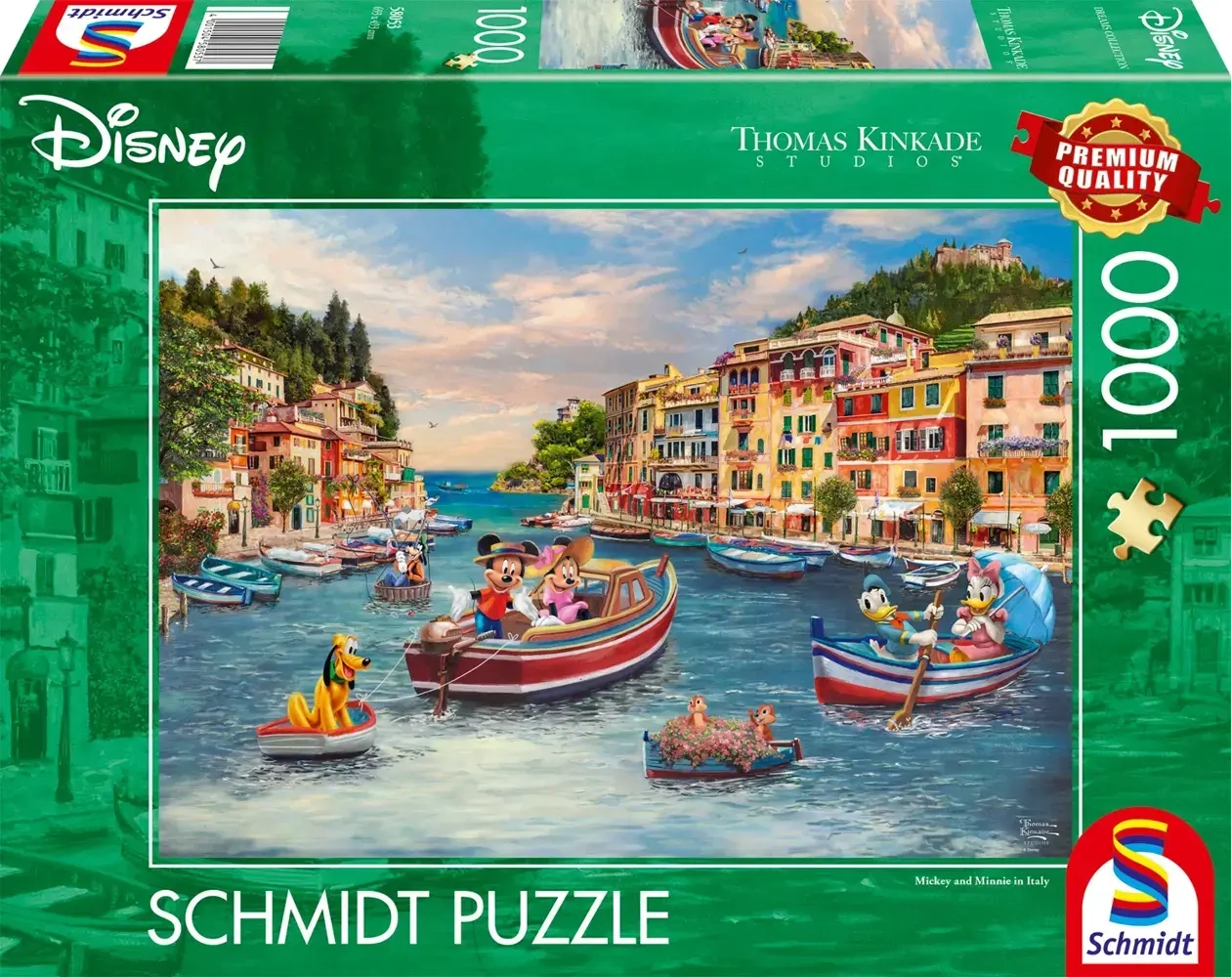 Disney - Mickey and Minnie in Italy - Thomas Kinkade