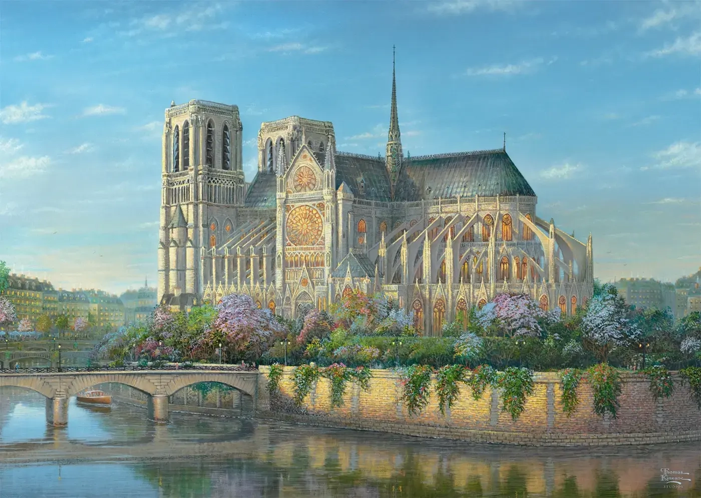 Notre Dame - Thomas Kinkade