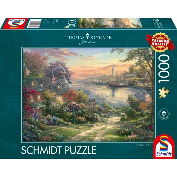 Hafen in Neuengland - Thomas Kinkade