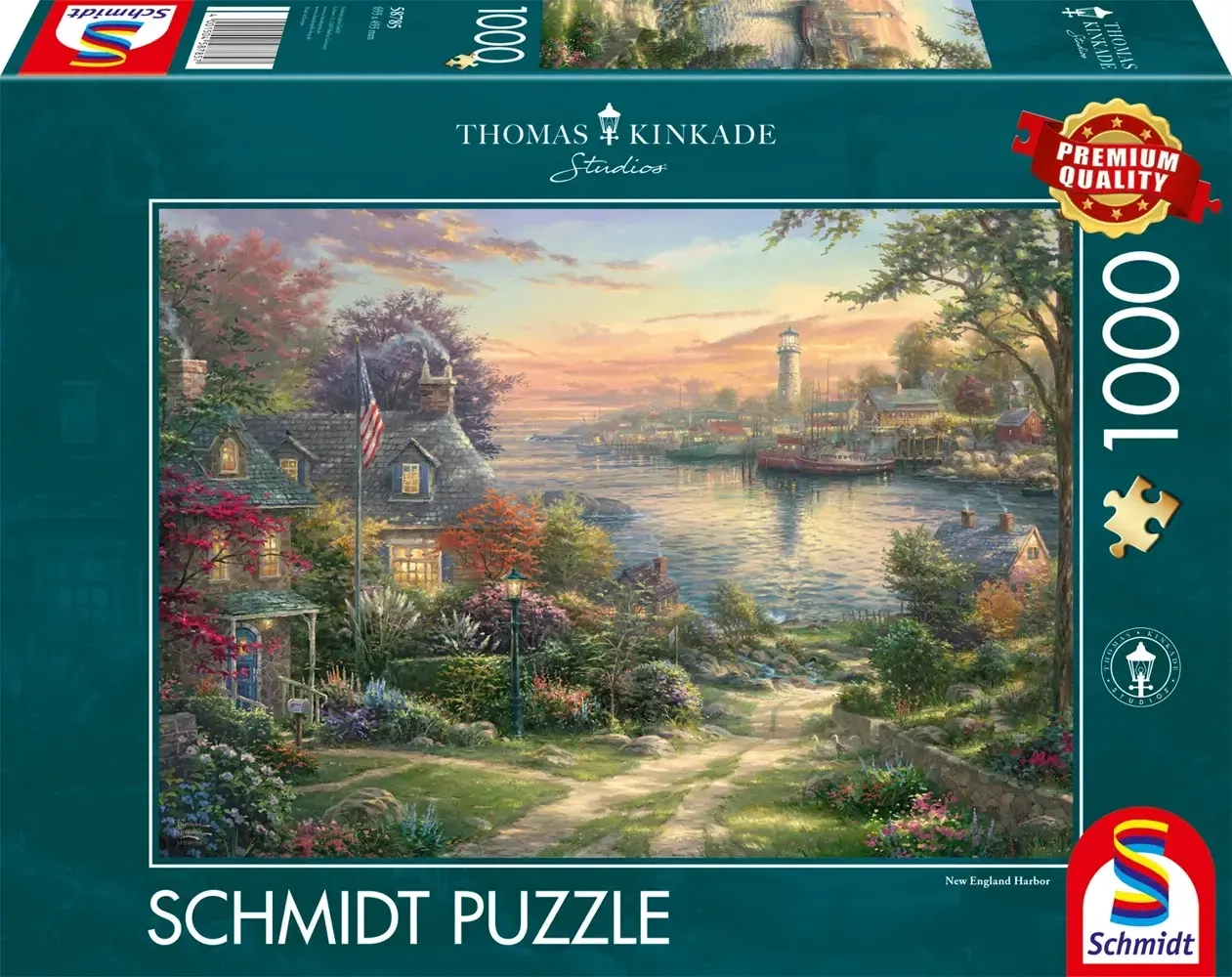 Hafen in Neuengland - Thomas Kinkade