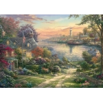 Hafen in Neuengland - Thomas Kinkade