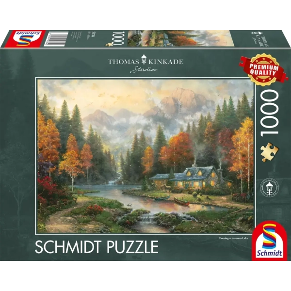 Herbstabend am See - Thomas Kinkade