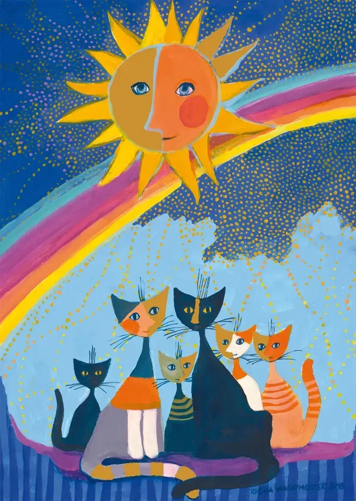 Im Goldregen - Rosina Wachtmeister