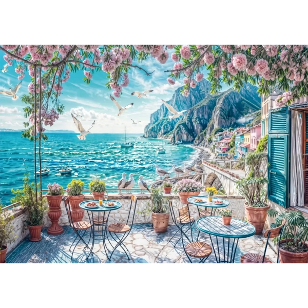 Terrasse am Meer