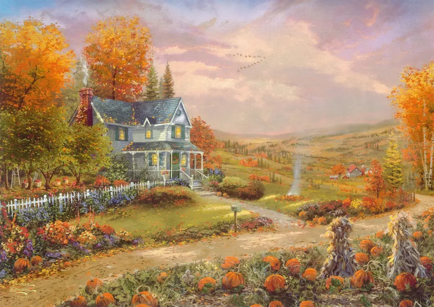 Herbst in Apple Hill - Thomas Kinkade